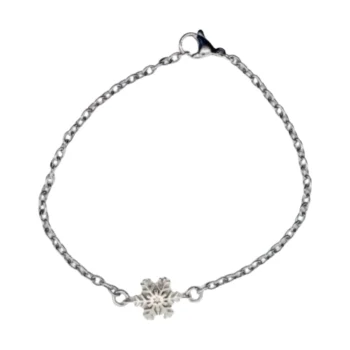n°163 Bracciale fiocco di neve