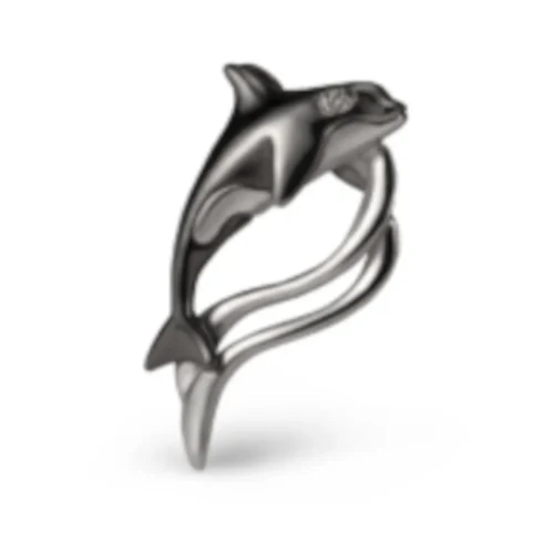 n°48d Orca con onda e Diamante