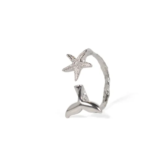 n°911 Anello Stella Pinna Balena