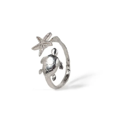 n°913 Anello Stella Tartaruga